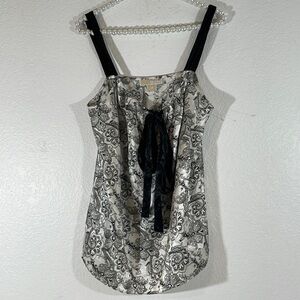 MICHAEL Michael Kors Women's Sleeveless Floral Blouse Large